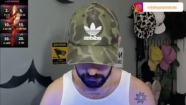 HairyRobxxx online show from 01.16.26