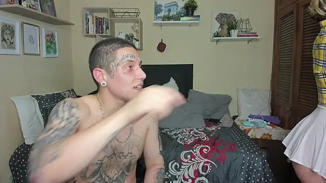 Blondandtattoofaced online show from 02.27.25