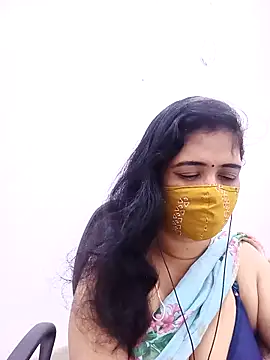 Snapshot of Lucky-Deepthi chatting on 04.23.26 Lucky-Deepthi online show from 04.23.26
