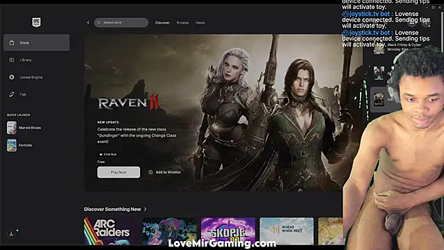 lovemirgaming online show from 11.21.25