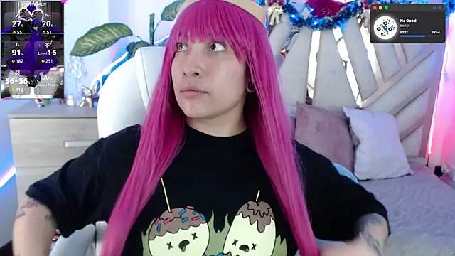 Snapshot of NyxAndria_1 chatting on 11.26.25 NyxAndria 1 online show from 11.26.25