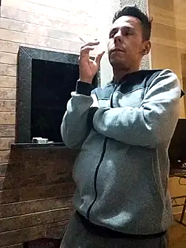 Snapshot of Santanacumxplod chatting on 10.19.25 Santanacumxplod online show from 10.19.25