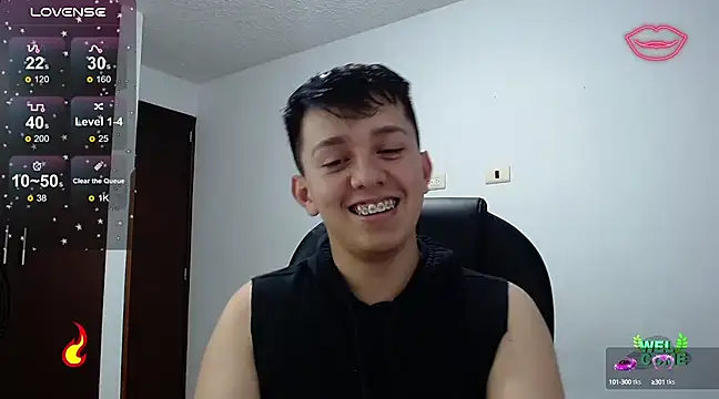 Snapshot of Alan_red chatting on 03.02.25 Alan red online show from 03.02.25