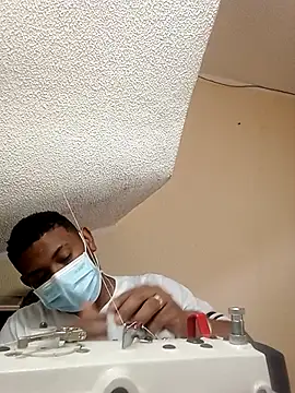 Snapshot of Therocablack chatting on 03.07.25 Therocablack online show from 03.07.25