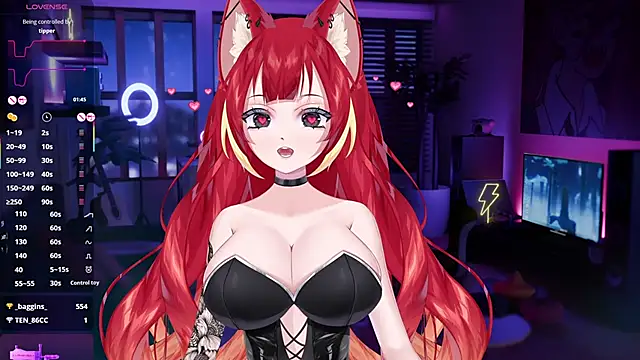 LewdKira VT online show from 02.01.25