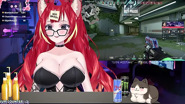 LewdKira VT online show from 03.21.25