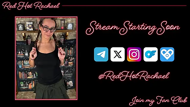 RedHotRachael online show from 02.22.25