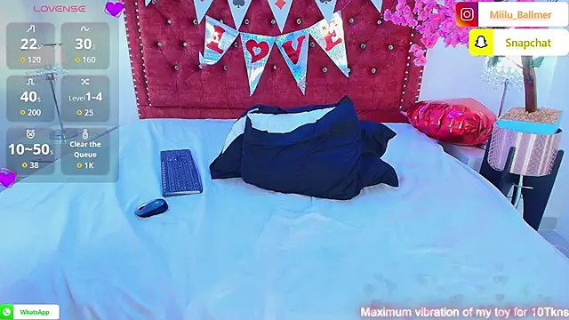 Milu ballmer online show from 02.14.26