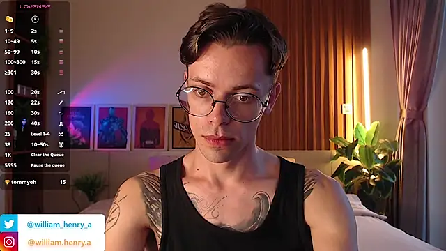 William Henry  online show from 02.26.26