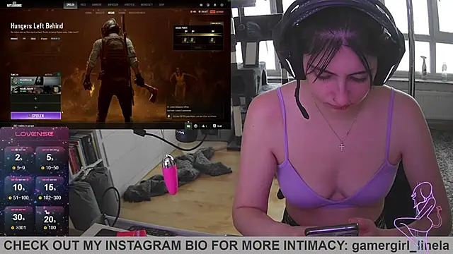 Gamergirl-Linela online show from 10.04.25