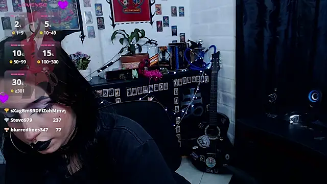 Nyx Blackmoon online show from 03.13.25