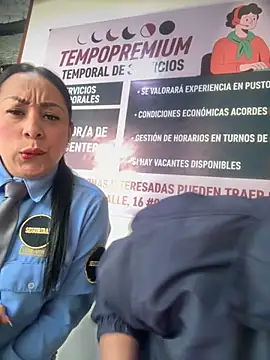 Snapshot of Megan-01- chatting on 10.12.25 Megan-01- online show from 10.12.25