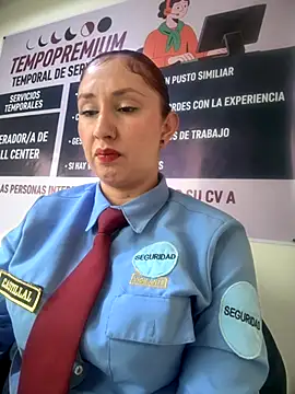 Snapshot of Megan-01- chatting on 10.16.25 Megan-01- online show from 10.16.25