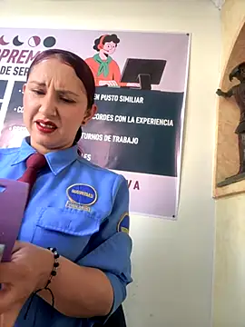 Snapshot of Megan-01- chatting on 10.22.25 Megan-01- online show from 10.22.25