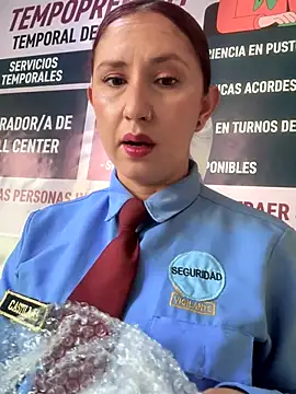 Snapshot of Megan-01- chatting on 10.24.25 Megan-01- online show from 10.24.25