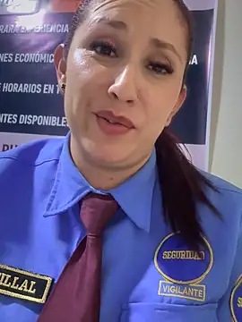 Snapshot of Megan-01- chatting on 10.28.25 Megan-01- online show from 10.28.25