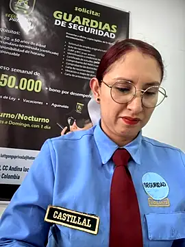 Snapshot of Megan-01- chatting on 10.29.25 Megan-01- online show from 10.29.25