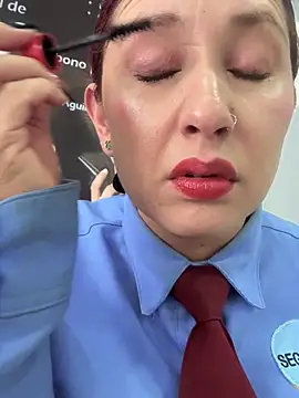 Snapshot of Megan-01- chatting on 10.30.25 Megan-01- online show from 10.30.25