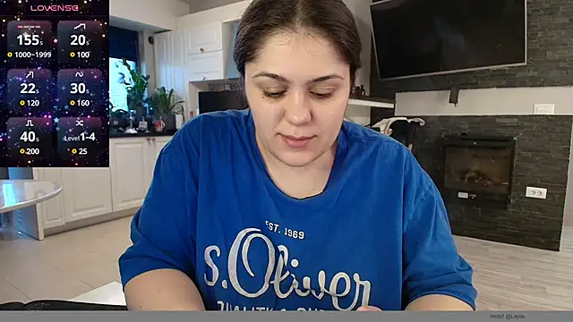 Snapshot of Layla- chatting on 01.31.25 Layla- online show from 01.31.25