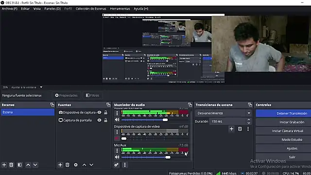 Snapshot of mikigamesH2 chatting on 03.19.25 mikigamesH2 online show from 03.19.25