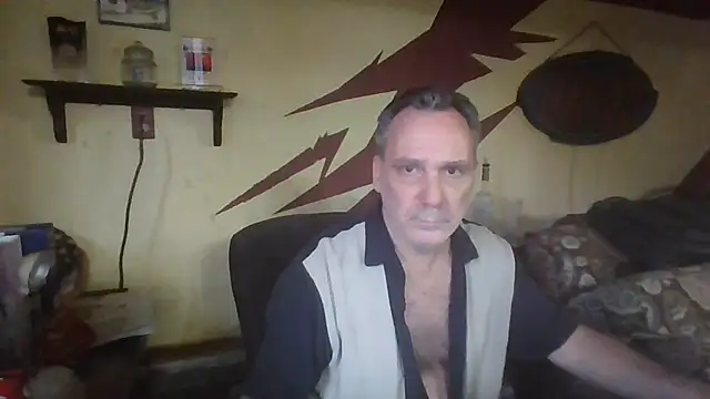 Snapshot of HunkofRock chatting on 07.22.26 HunkofRock online show from 07.22.26