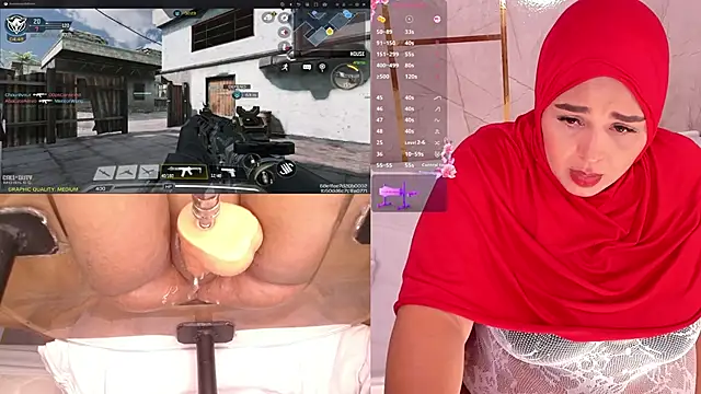 BBWHijab online show from 10.19.25