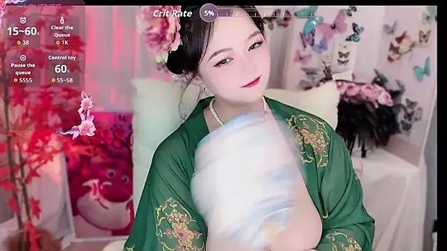 Snapshot of YOKO-09 chatting on 10.07.25 YOKO-09 online show from 10.07.25