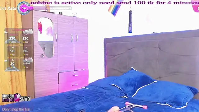 Snapshot of Kandy_Bellerose chatting on 10.17.25 Kandy Bellerose online show from 10.17.25