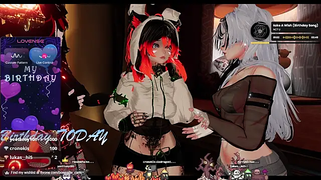 Bowsette Cami online show from 10.25.25