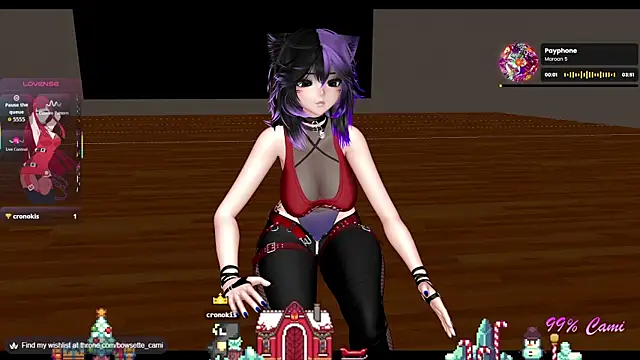 Bowsette Cami online show from 11.14.25