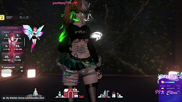 Bowsette Cami online show from 12.16.25