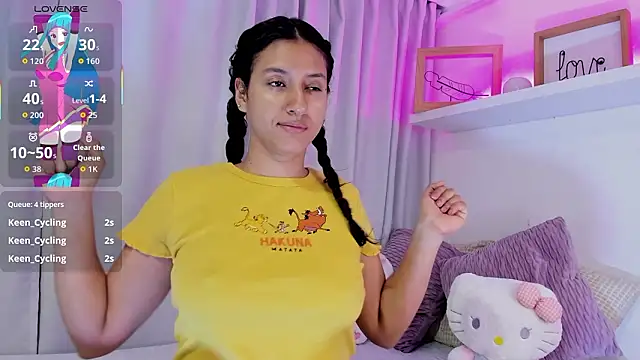 Snapshot of niia7 chatting on 02.16.26 niia7 online show from 02.16.26