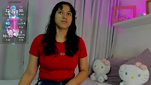 Snapshot of niia7 chatting on 02.22.26 niia7 online show from 02.22.26