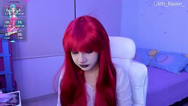 Snapshot of Lilith_Raven_ chatting on 10.10.25 Lilith Raven online show from 10.10.25