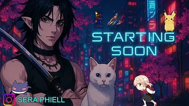 Seraphiell online show from 12.05.25