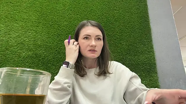 Snapshot of AshlyJoy chatting on 10.28.25 AshlyJoy online show from 10.28.25