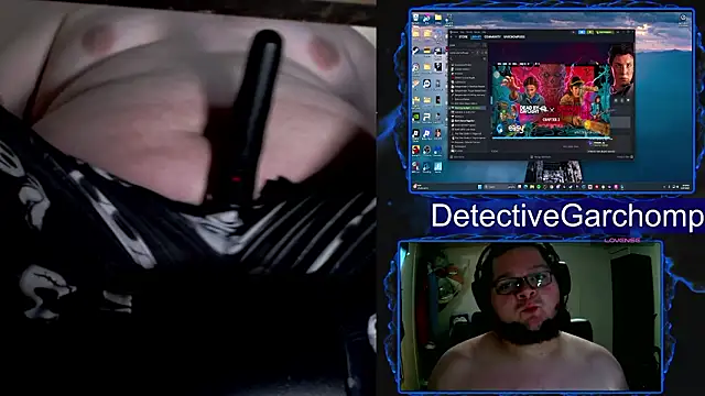 Snapshot of DetChompy chatting on 02.25.26 DetChompy online show from 02.25.26