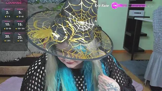 Snapshot of _CandyM1lky_ chatting on 10.26.25 CandyM1lky online show from 10.26.25