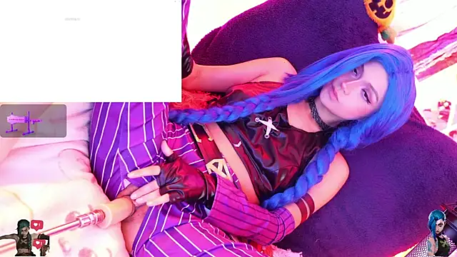 Snapshot of jinixxxx chatting on 10.15.25 jinixxxx online show from 10.15.25