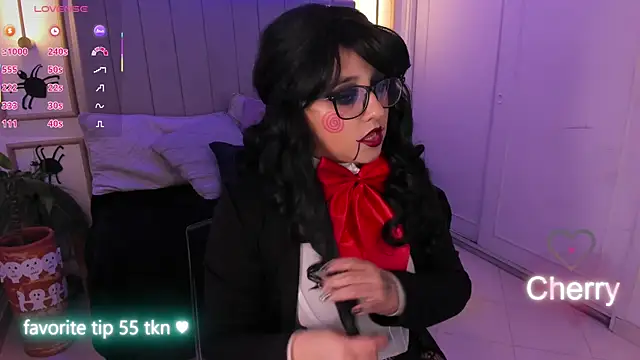 Cherry blush  online show from 10.15.25