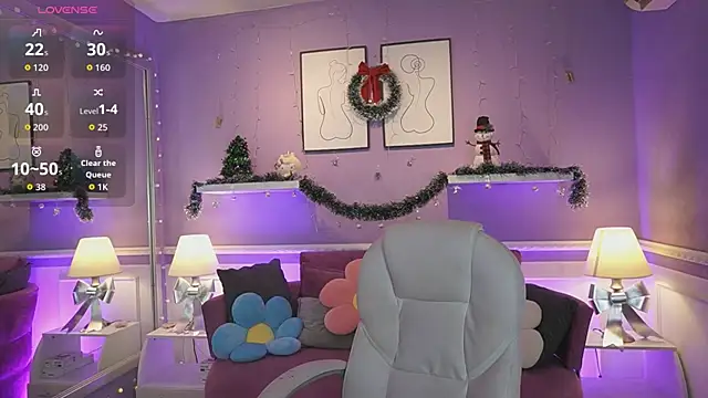 DahliaGrey online show from 12.20.25