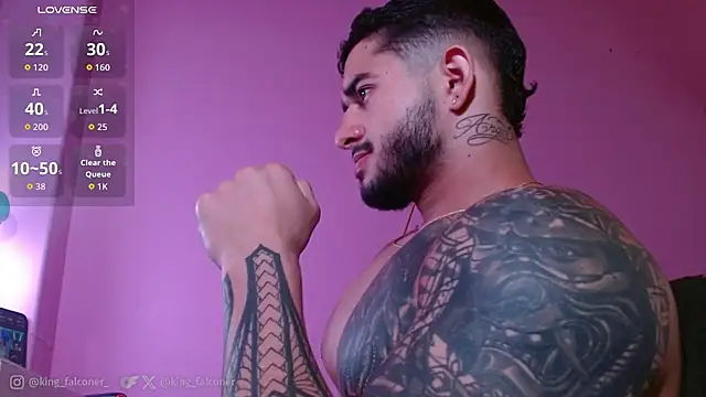 king falconer online show from 03.29.26