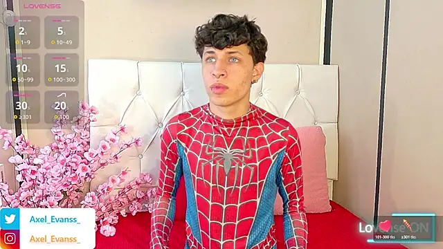 Snapshot of Axel__Evans chatting on 10.18.25 Axel Evans online show from 10.18.25