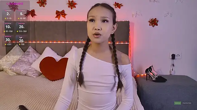 Snapshot of Ailita chatting on 02.18.26 Ailita online show from 02.18.26