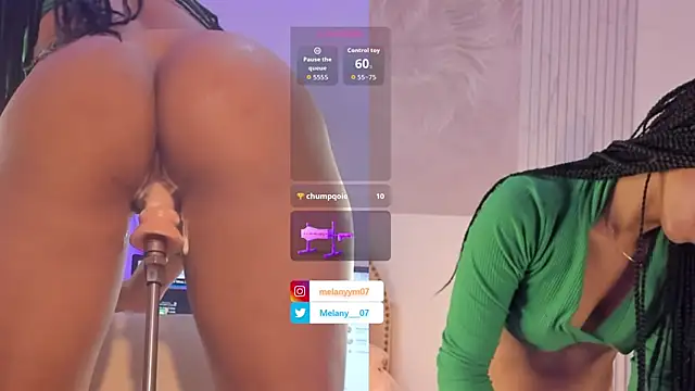 Snapshot of Melany__08 chatting on 10.20.25 Melany 08 online show from 10.20.25