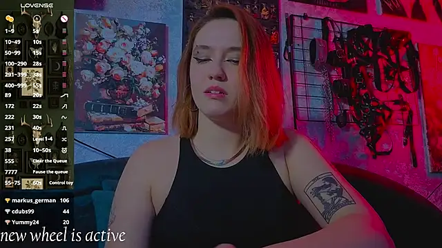 Snapshot of the_high_priestess chatting on 02.03.26 the high priestess online show from 02.03.26