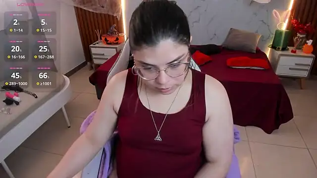 Snapshot of shasha_bloom chatting on 10.14.25 shasha bloom online show from 10.14.25