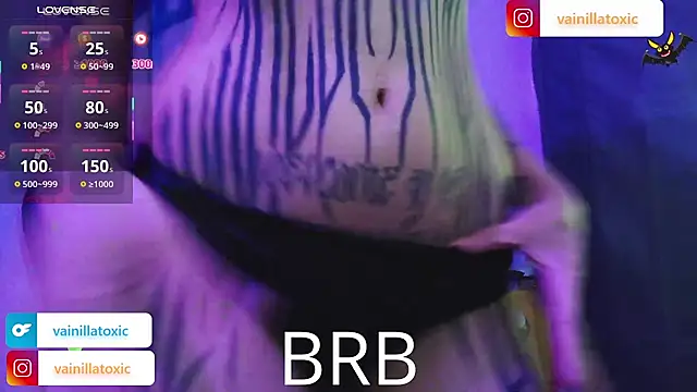 vainilla doll online show from 03.02.26