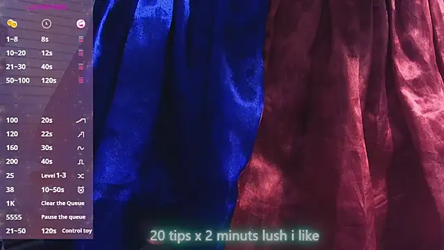 xinamora online show from 10.12.25