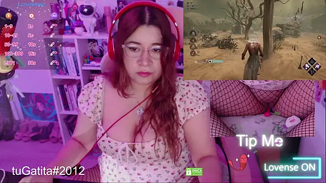 Pink girl0n online show from 10.14.25